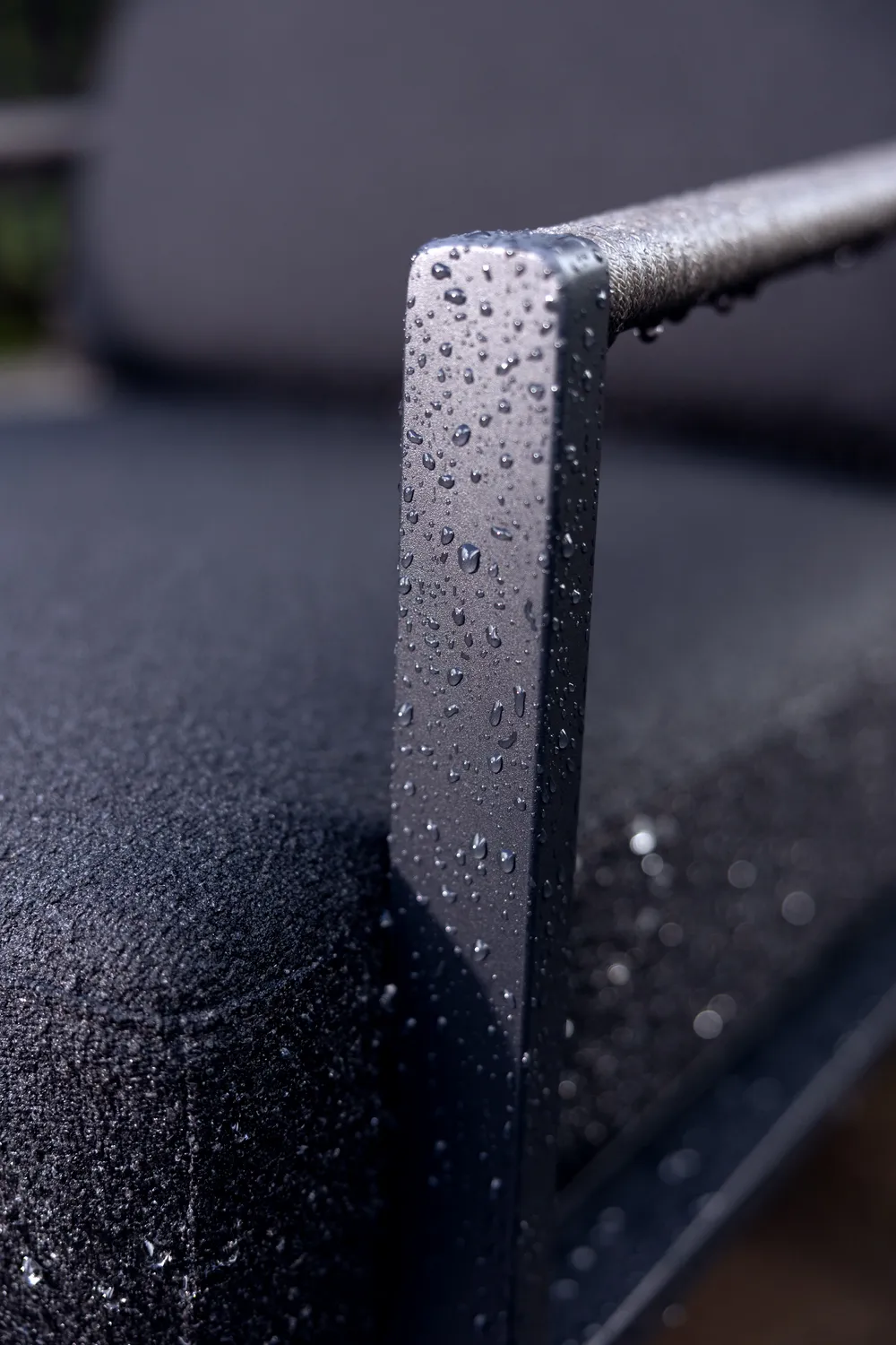 Lyra lænestol, Sort-teddy black Brafab