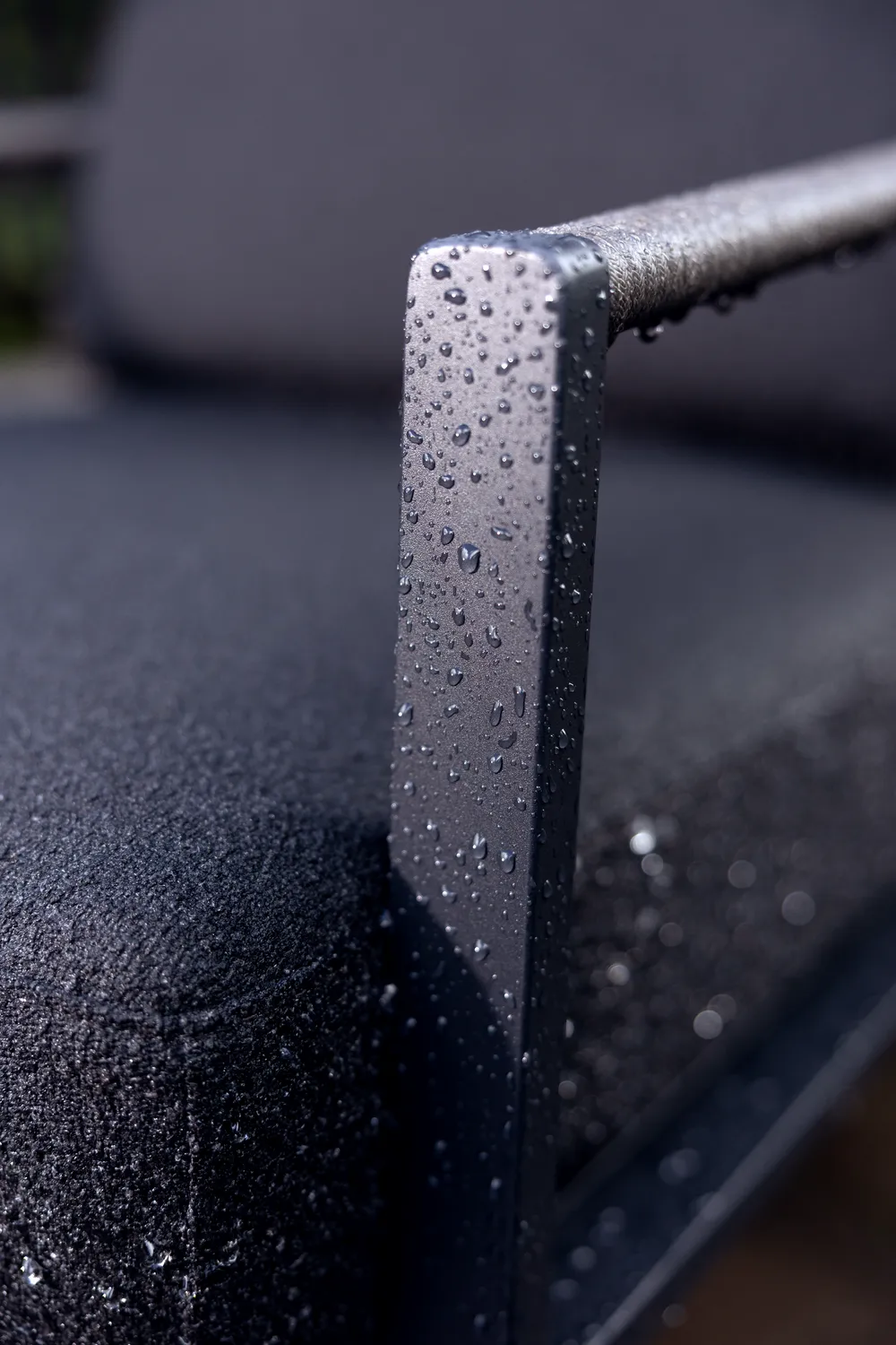 Lyra lænestol, Sort-teddy black Brafab