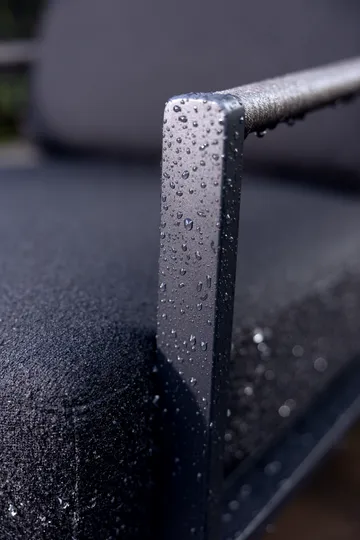 Lyra lænestol - Sort-teddy black - Brafab