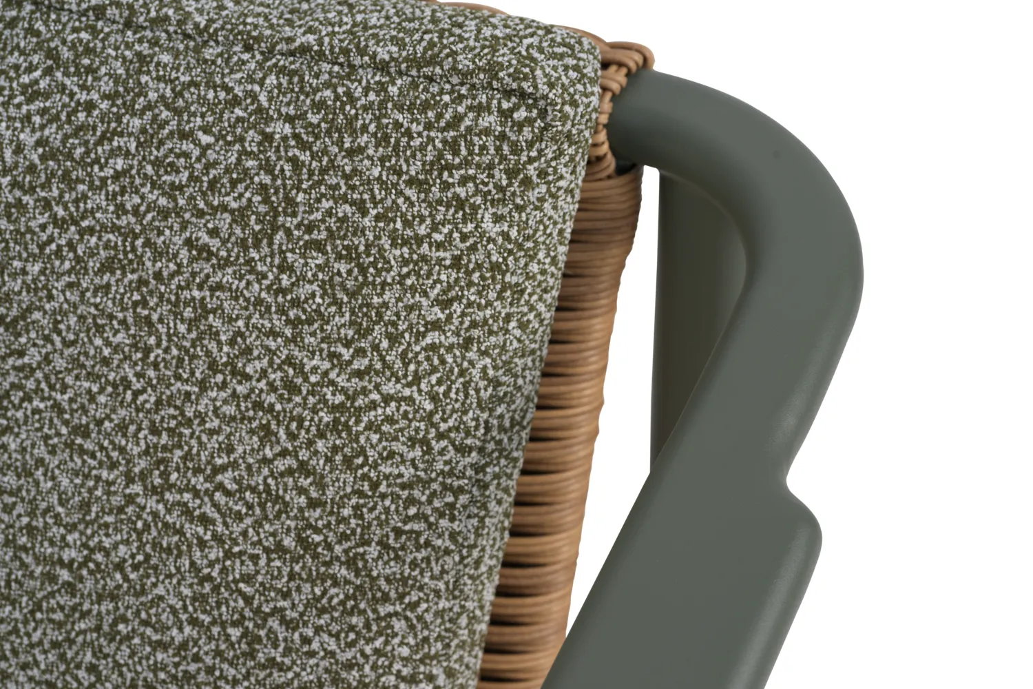 Motty lænestol, Nordic green-teddy verde Brafab