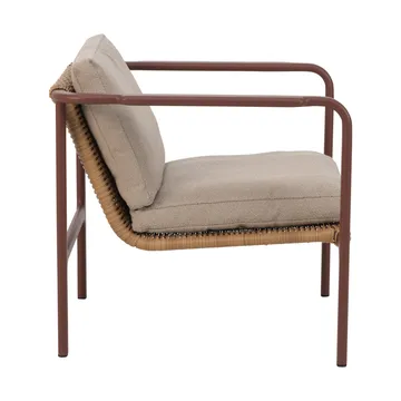 Motty lænestol - Zin red-teddy beige - Brafab