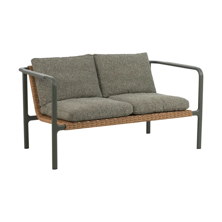 Motty sofa - Nordic green-teddy verde, 2-personers - Brafab