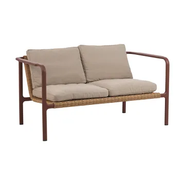 Motty sofa - Zin red-teddy beige, 2-personers sofa - Brafab