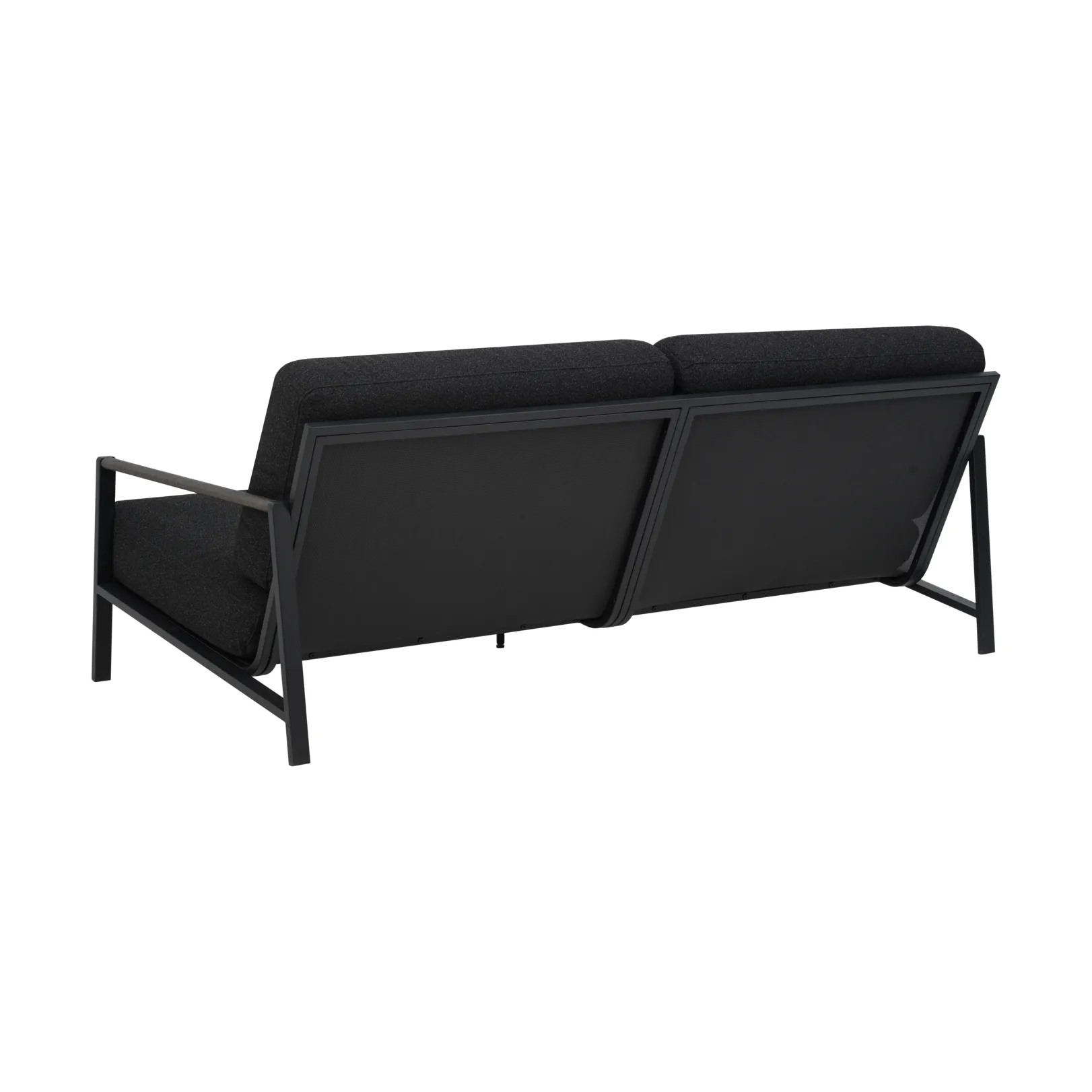 Naos sofa, Sort-teddy black, 2,5-personers Brafab
