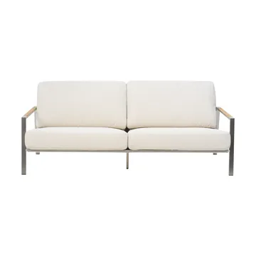 Naos sofa - Stainless steel-dot beige, 2,5-personers - Brafab