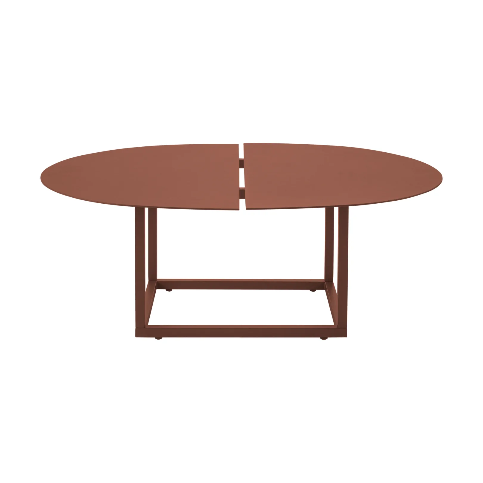 Olive sofabord, Zin red, 110x80 cm Brafab