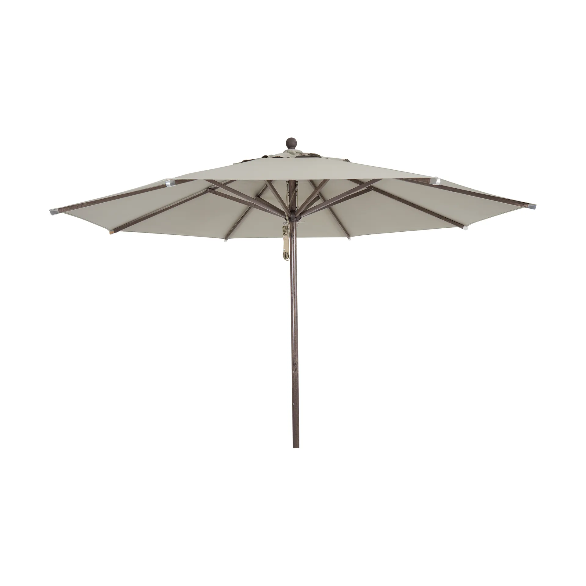 Paliano parasol, Brun-taupe 300 cm Brafab