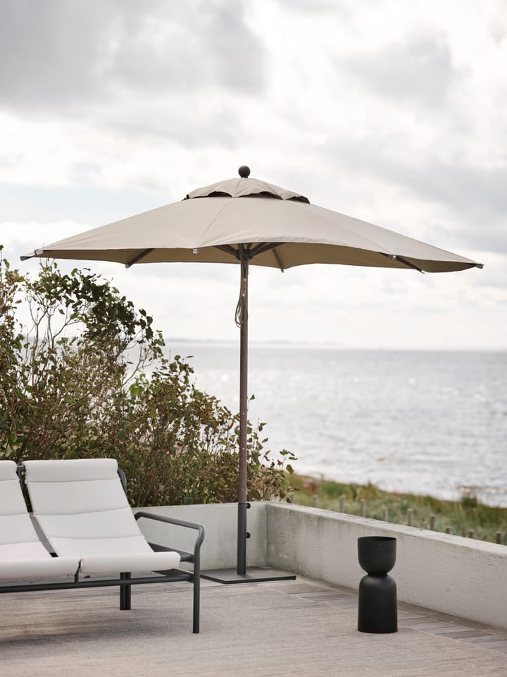 Paliano parasol, Brun-taupe 300 cm Brafab