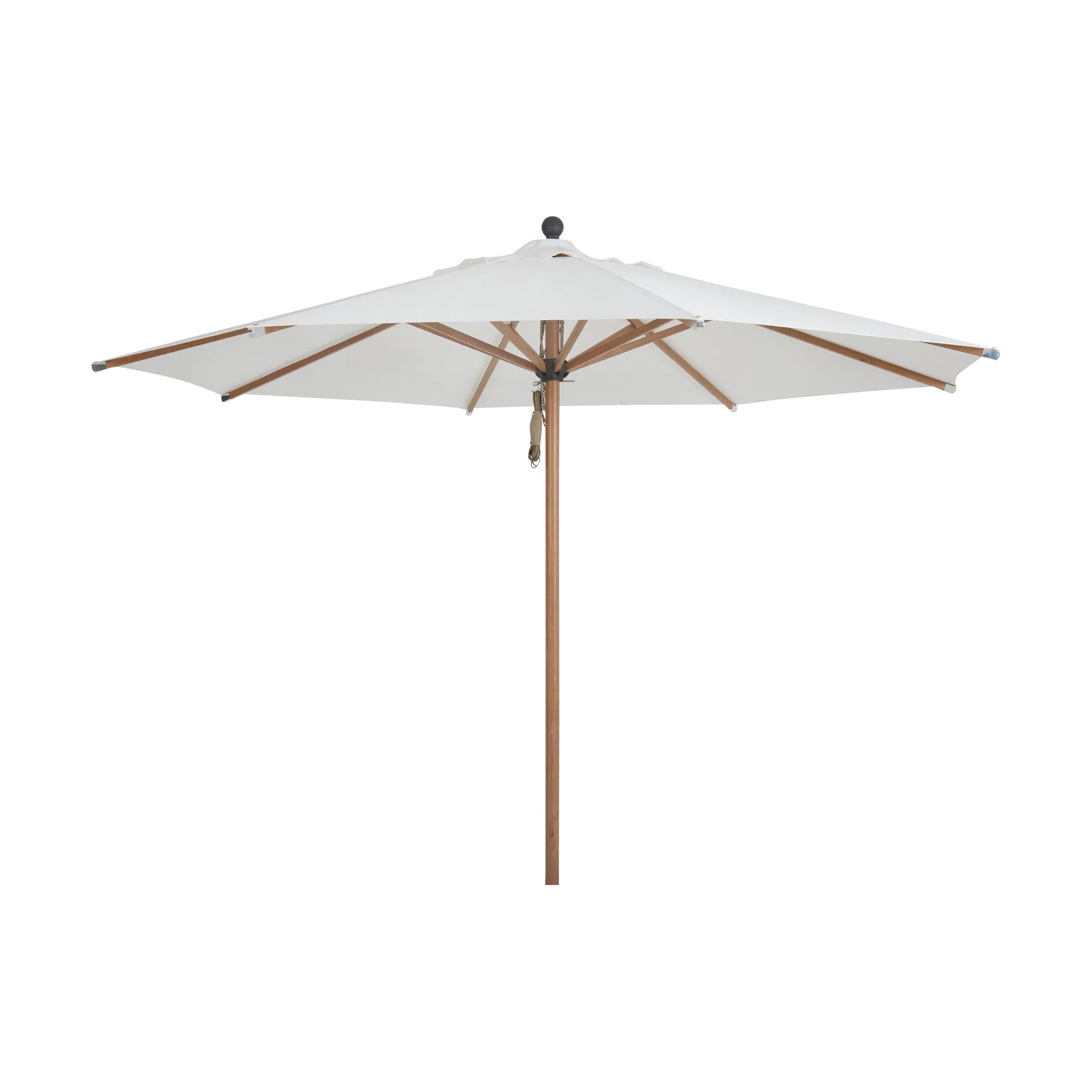 Paliano parasol, Natur-hvid 300 cm Brafab