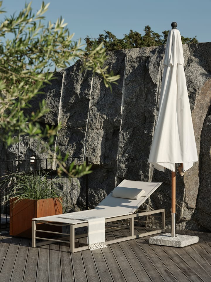 Paliano parasol, Natur-hvid 300 cm Brafab