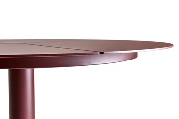 Peace Bistro cafébord Ø80 cm Zin red - Brafab