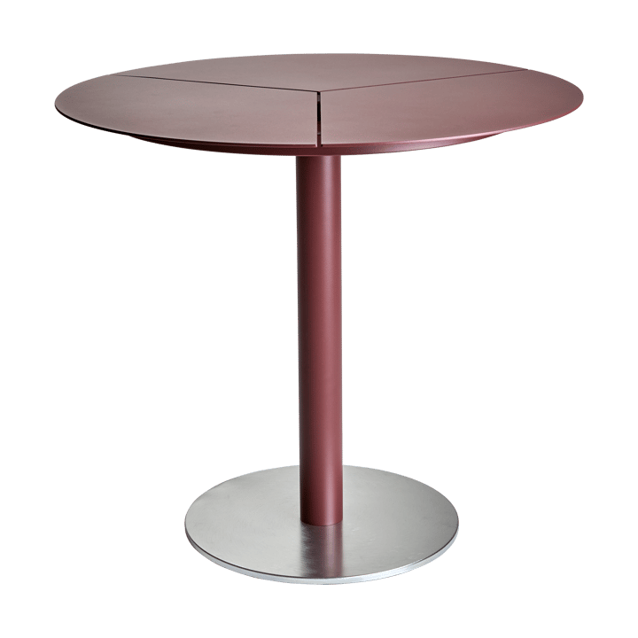 Peace Bistro cafébord Ø80 cm Zin red - undefined - Brafab