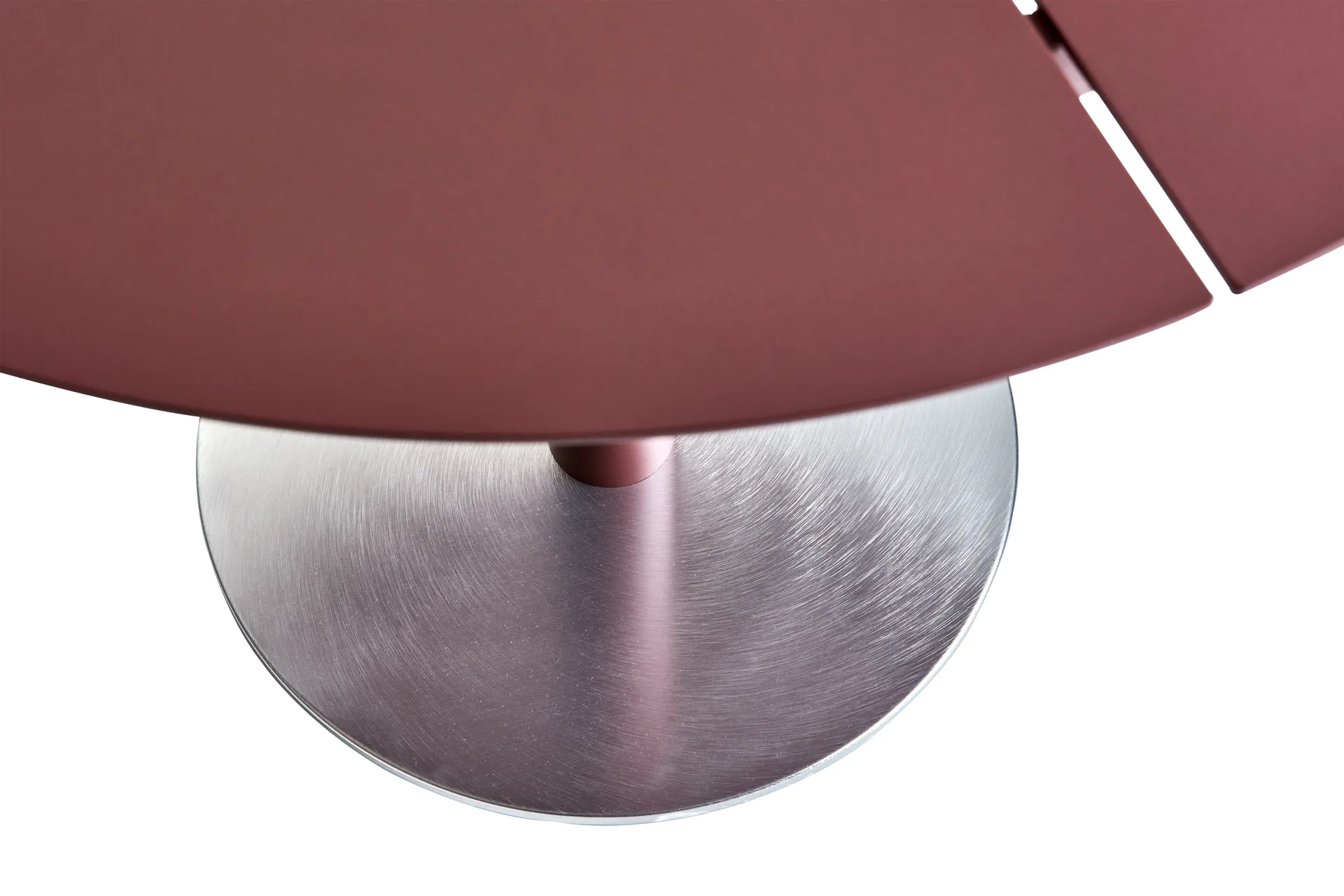 Peace Bistro cafébord Ø80 cm Zin red Brafab