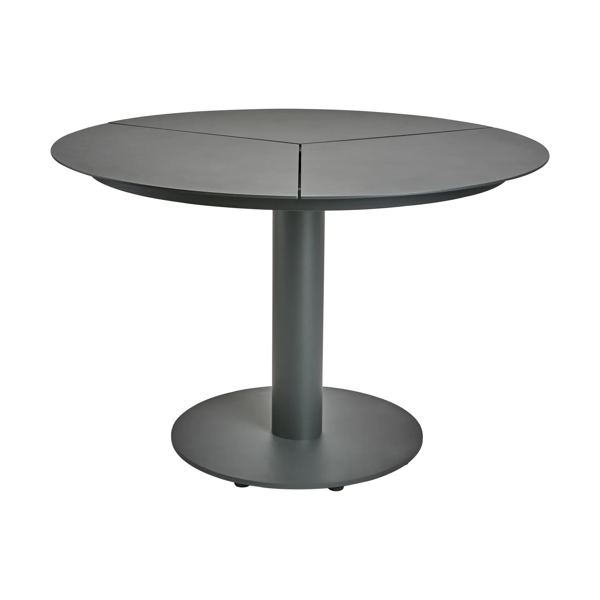 Peace spisebord Ø110 cm Anthracite,  Brafab
