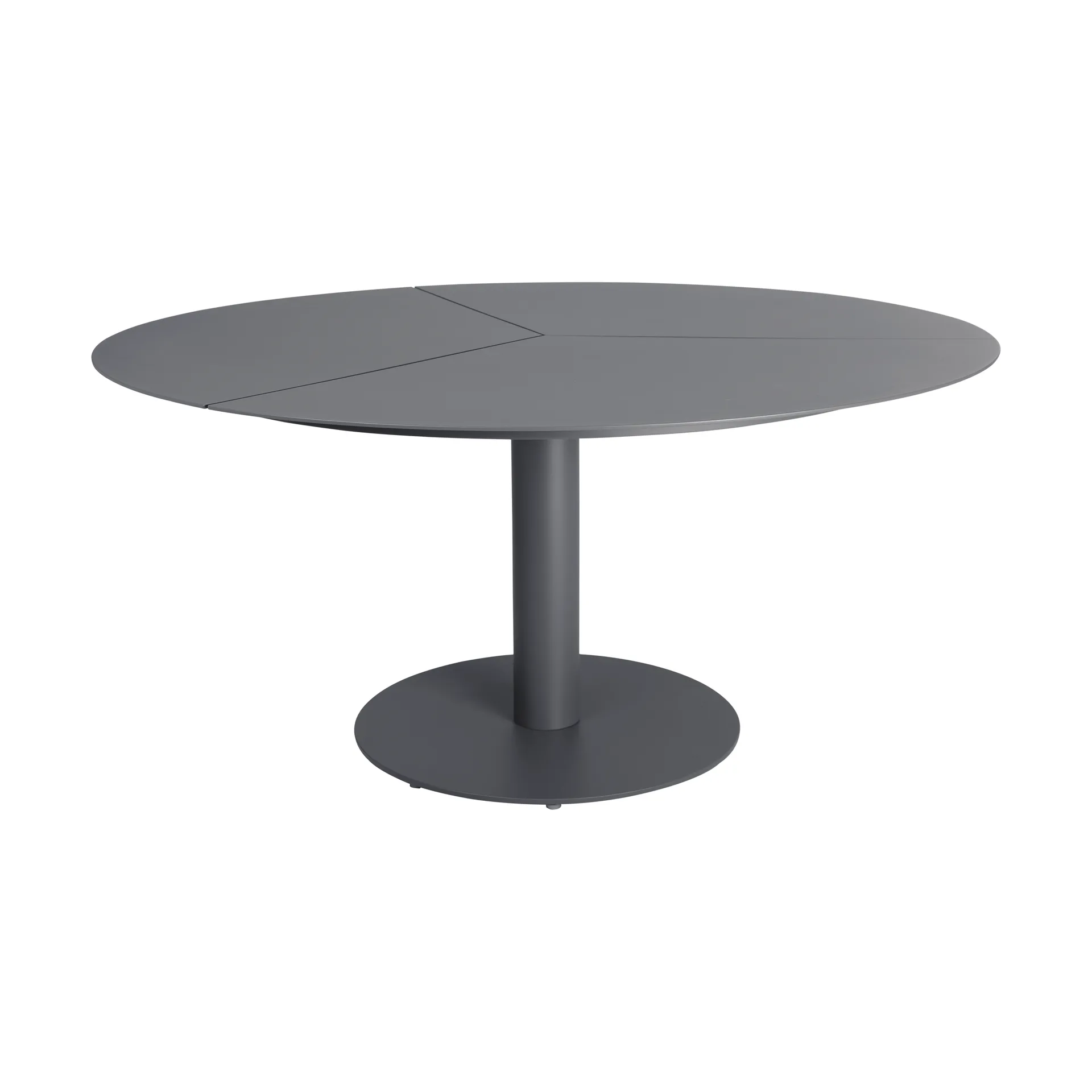 Peace spisebord Ø150 cm Anthracite,  Brafab