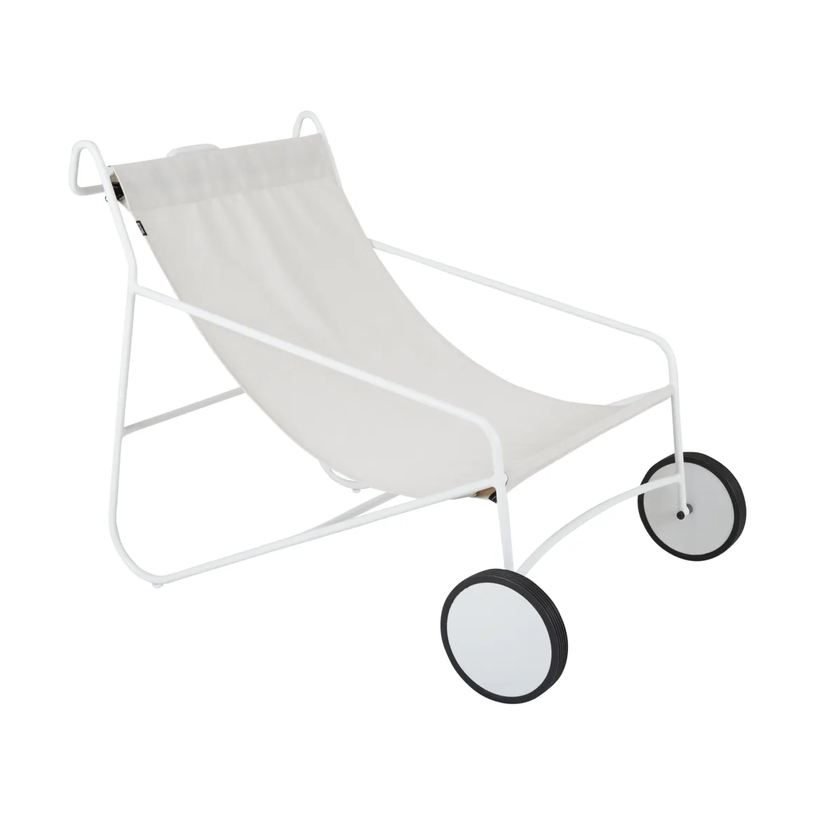 Poul Chair loungestol, Hvid Brafab