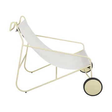 Poul Chair loungestol - Lemon-off white - Brafab