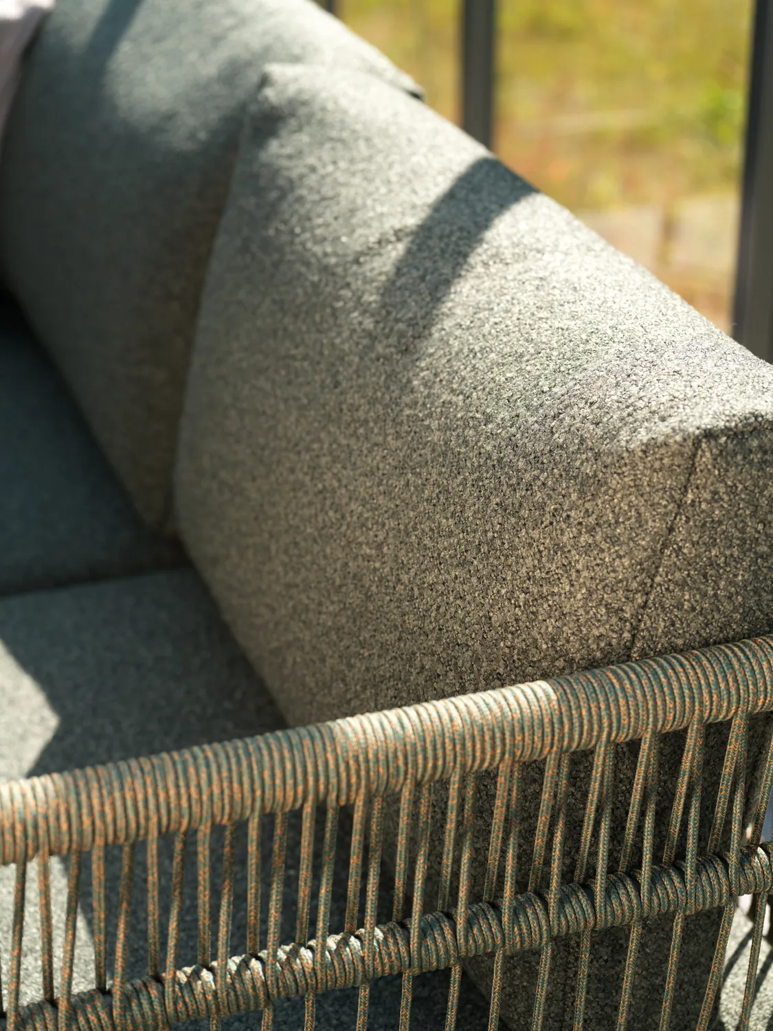 Reno modulsofa, Nordic green-raw avocado, midterdel Brafab