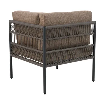 Reno modulsofa - Sort-raw peanut, hjørne - Brafab