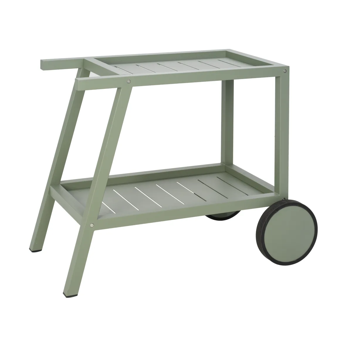 Samvaro serveringsvogn 86x49x69 cm, Dusty green Brafab