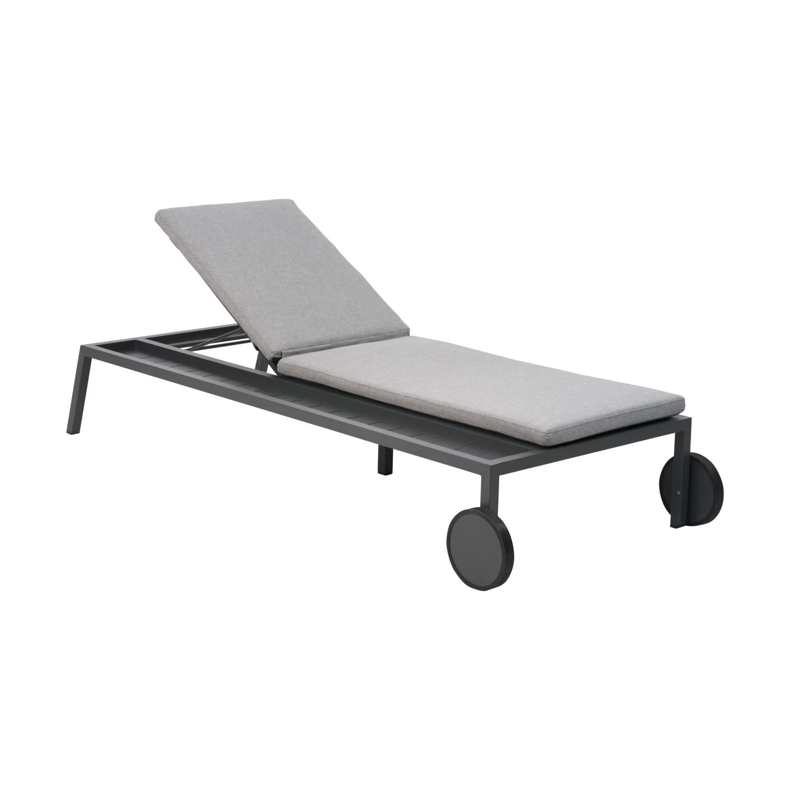 Samvaro solseng 218x92 cm, Antracit-pearl grey Brafab