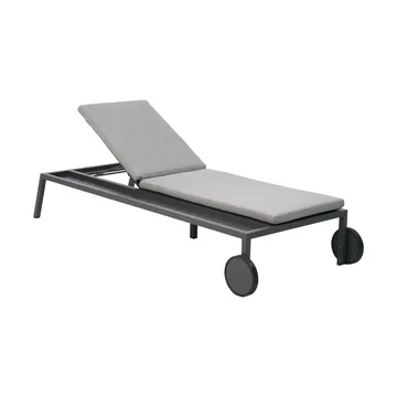 Samvaro solseng 218x92 cm - Antracit-pearl grey - Brafab