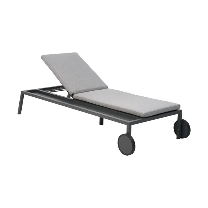 Samvaro solseng 218x92 cm - Antracit-pearl grey - Brafab