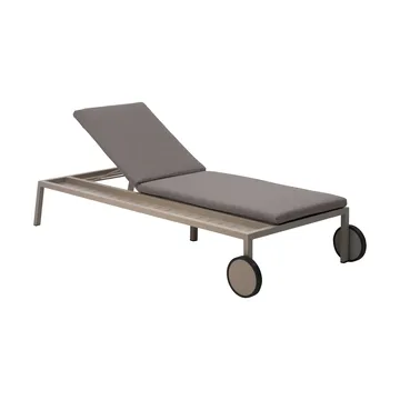 Samvaro solseng 218x92 cm - Khaki-soft dawn - Brafab