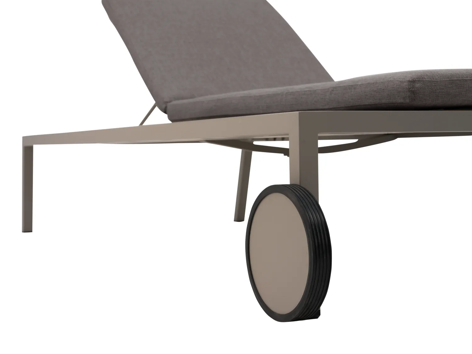 Samvaro solseng 218x92 cm, Khaki-soft dawn Brafab