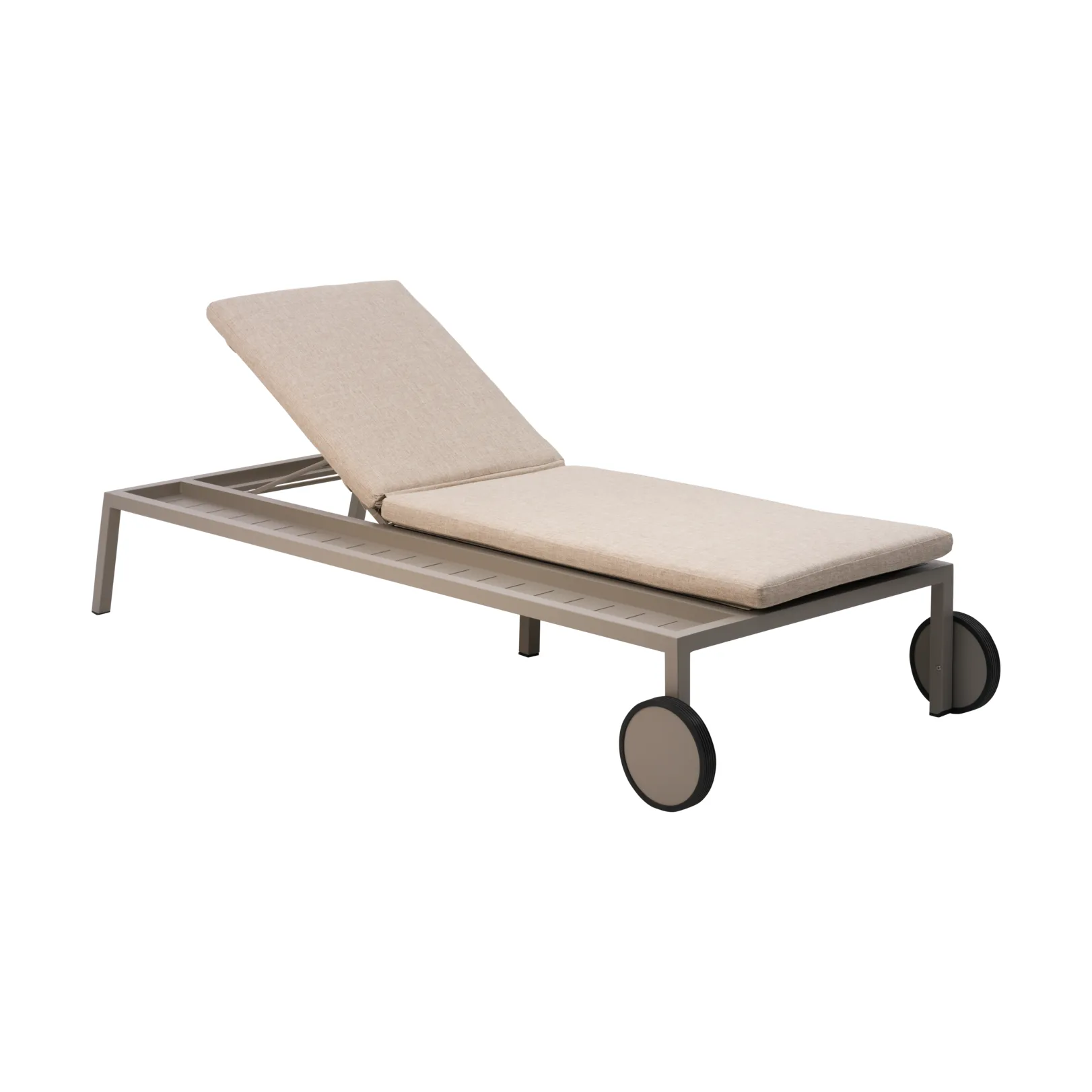 Samvaro solseng 218x92 cm, Khaki Brafab