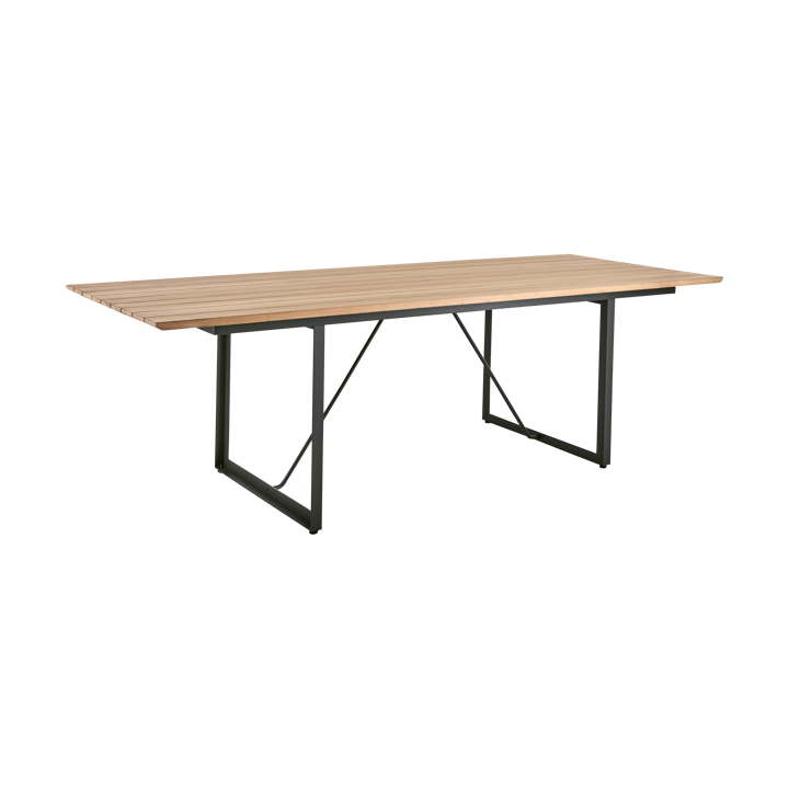 Shad spisebord 240 cm teak-anthracite - undefined - Brafab