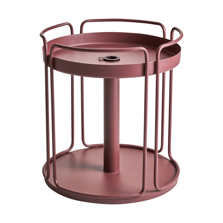 Shady sidebord og parasolfod - Zin red - Brafab