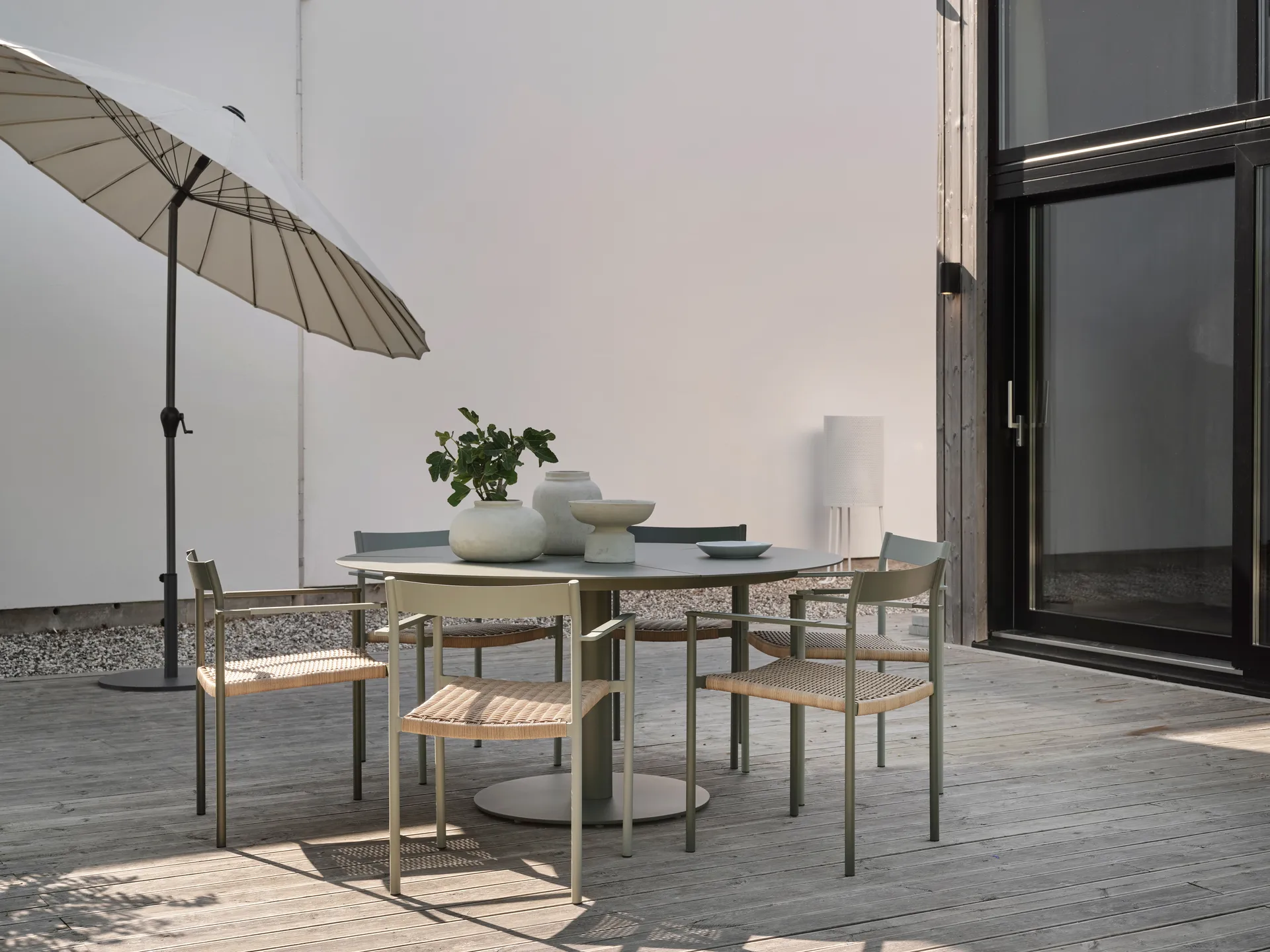 Shanghai parasol, Grå Brafab