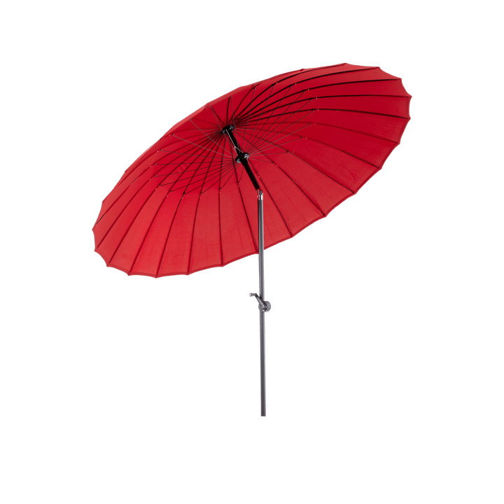 Shanghai parasol - Rød - Brafab