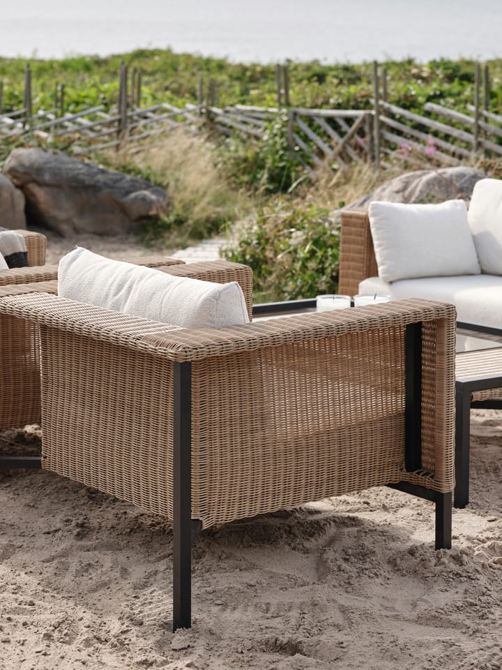 Shell loungestol, Teddy rice-sort Brafab