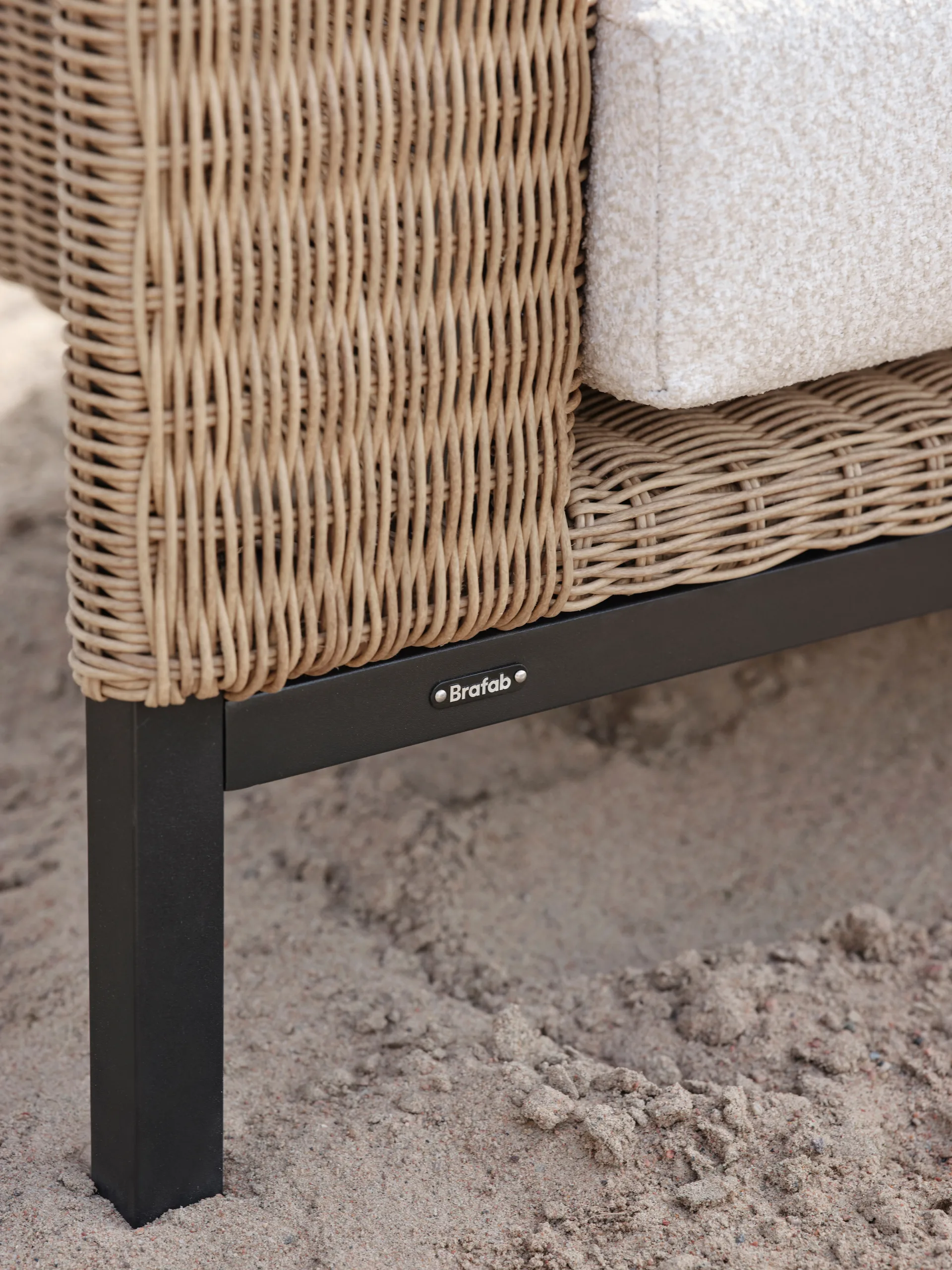 Shell sofa, Teddy rice-sort Brafab