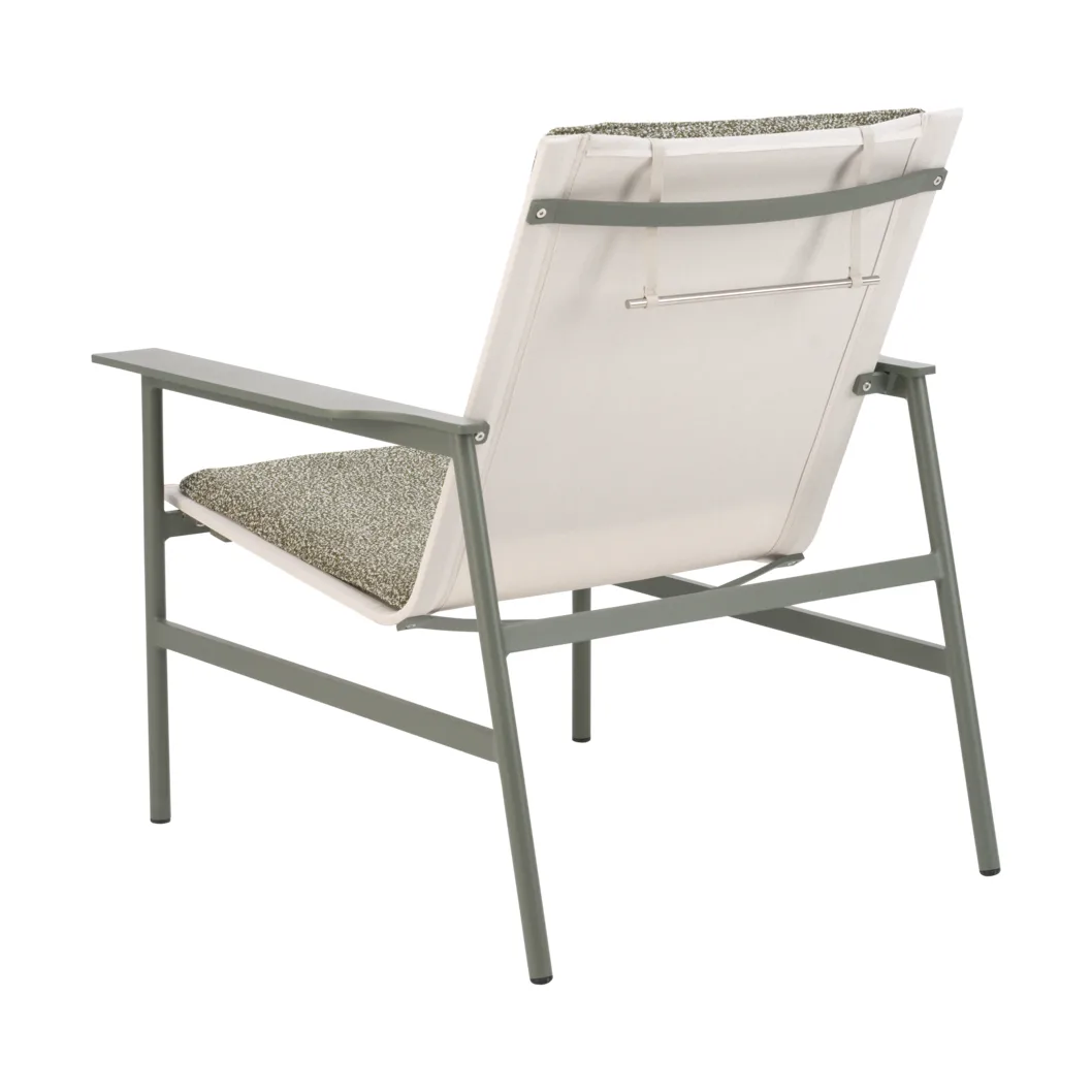 Soro loungestol, Nordic green-teddy verde Brafab