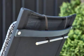 Soro loungestol - Sort-teddy ant - Brafab