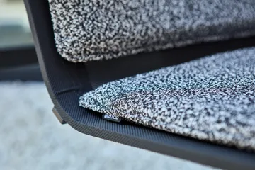 Soro loungestol - Sort-teddy ant - Brafab