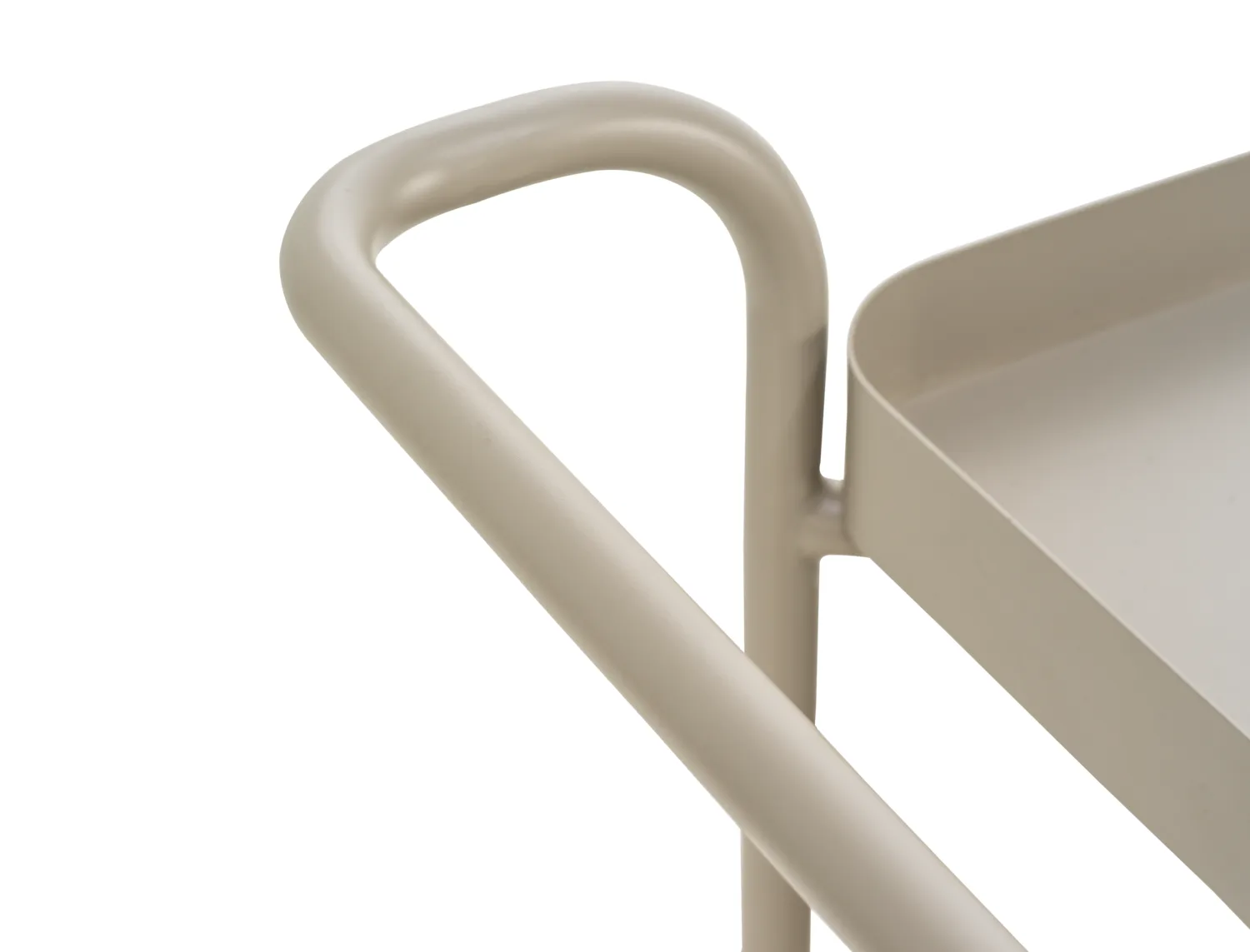 Trolly serveringsvogn 88x59 cm, Khaki Brafab