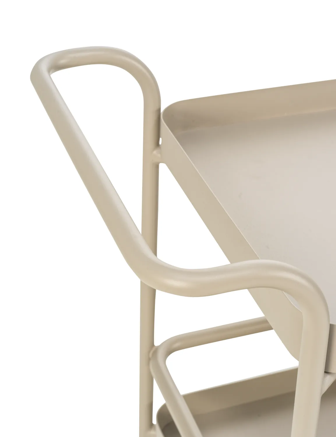 Trolly serveringsvogn 88x59 cm, Khaki Brafab