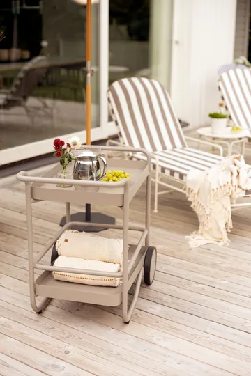 Trolly serveringsvogn 88x59 cm - Khaki - Brafab