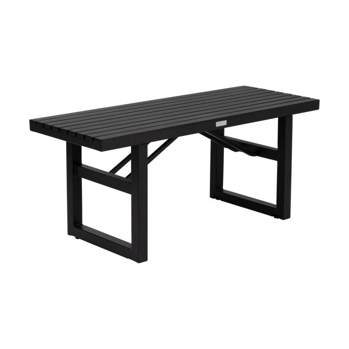 Vevi bænk - Sort 105 cm - Brafab