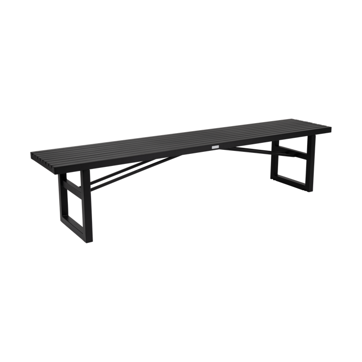 Vevi bænk - Sort 200 cm - Brafab