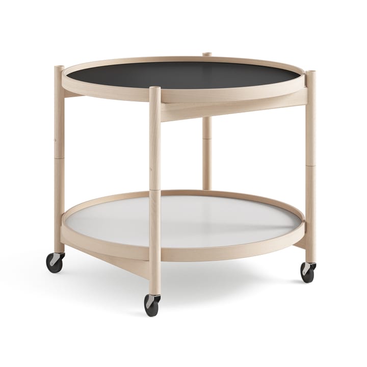 Bølling Tray Table model 60 rullebord - base, ubehandlet understel i bøg - Brdr. Krüger