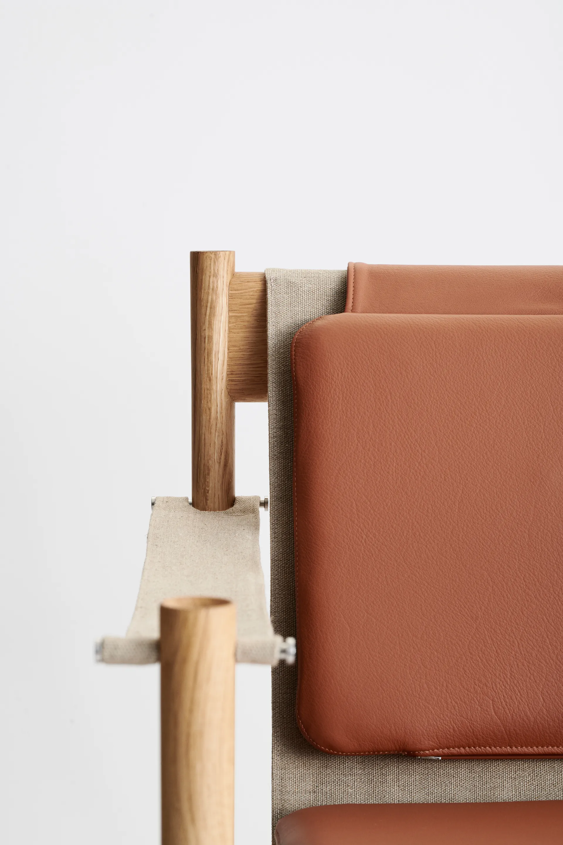 HB loungestol, Olieret eg/Læder brandy Brdr. Krüger