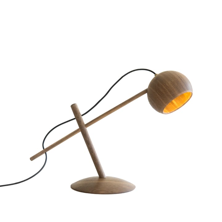 Lune bordlampe - eg røgolie - Brdr. Krüger