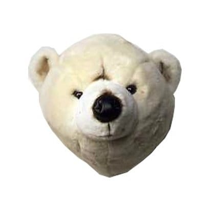 Dyretrofæ Isbjørn til vægmontering - isbjørn - Brigbys