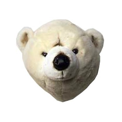 Brigbys Dyretrofæ Isbjørn til vægmontering isbjørn