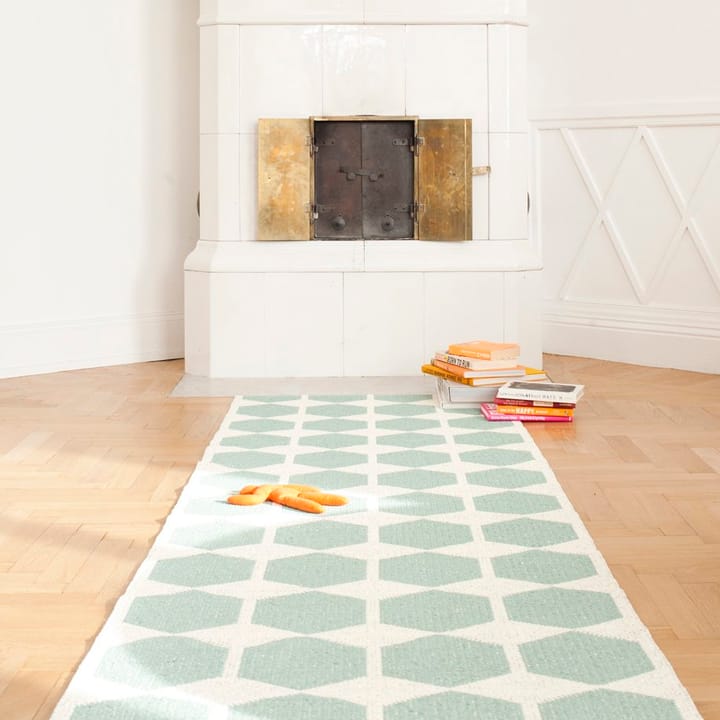 Anna tæppe aqua (turkis), 70 x 200 cm Brita Sweden